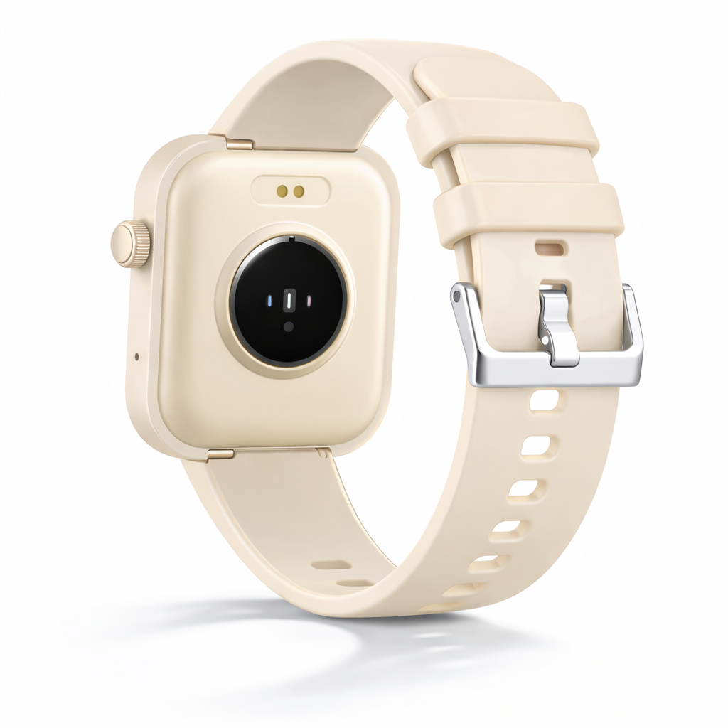 Montre connectée mixte avec suivi de santé - appels vocaux et assistant vocal